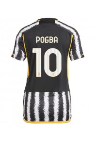 Juventus Paul Pogba #10 Fotballdrakt Hjemme Klær Dame 2023-24 Korte ermer
